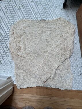 Jcrew open knit sweater